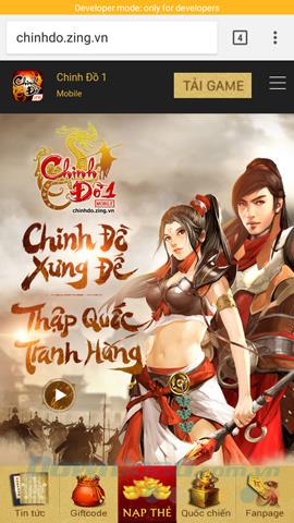 Come scaricare il gioco Chinh 1 Mobile