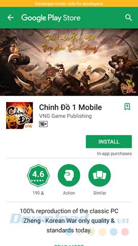 Come scaricare il gioco Chinh 1 Mobile