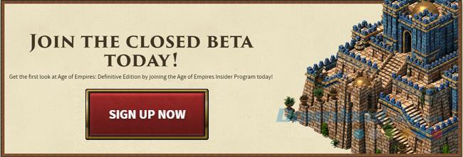Akan datang Age of Empires - Empire 4K untuk anda membajak, adakah anda mempunyai akaun?