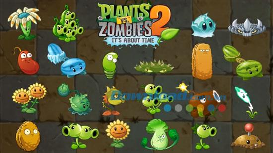 New plants in Plants vs. Zombies 2