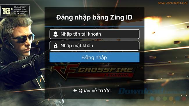 Arahan untuk bermain Legends Crossfire di telefon