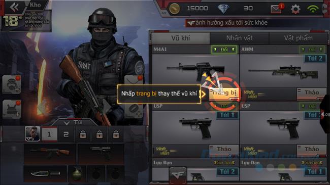 คำแนะนำในการเล่น Crossfire Legends บนโทรศัพท์