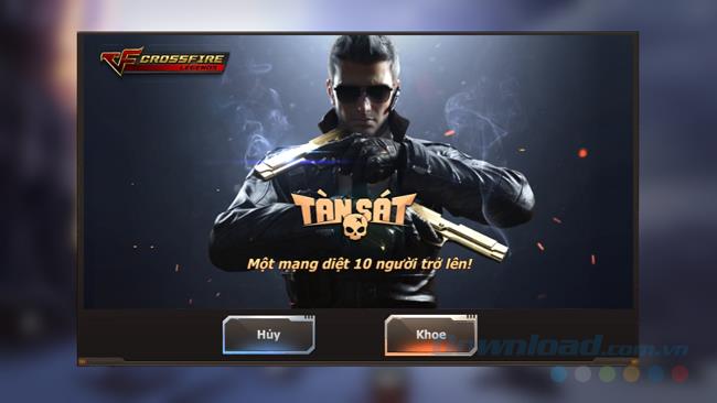 Instruksi untuk memainkan Crossfire Legends di telepon