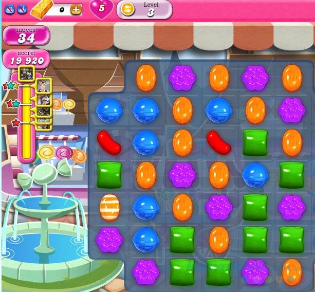 Using the Cheat Engine increases the number of moves in Candy Crush Saga