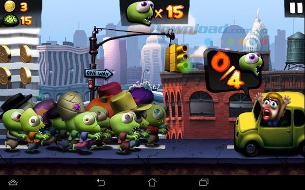 Tips to earn lots of gold in the game Zombie Tsunami