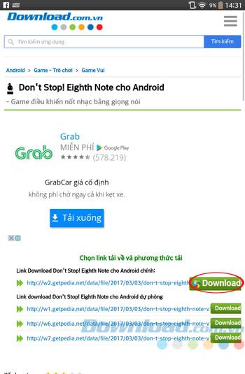Comment télécharger et installer Dont Stop! Huitième note sur Android