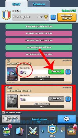 Find out about Clan in Clash Royale game