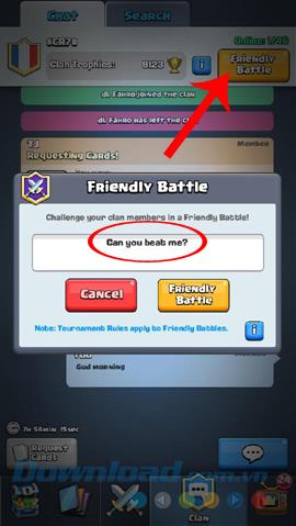 Find out about Clan in Clash Royale game