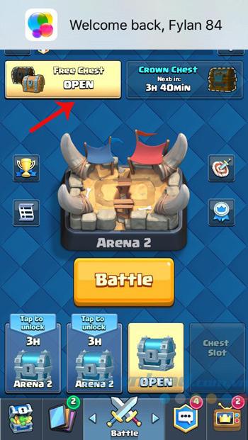 Learn the types of chests in Clash Royale