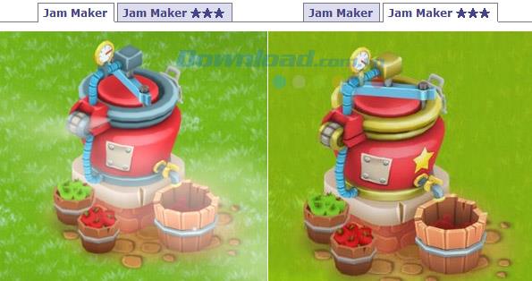 How to use a jam machine in the game Hay day