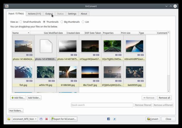 How to batch resize photos with XnConvert