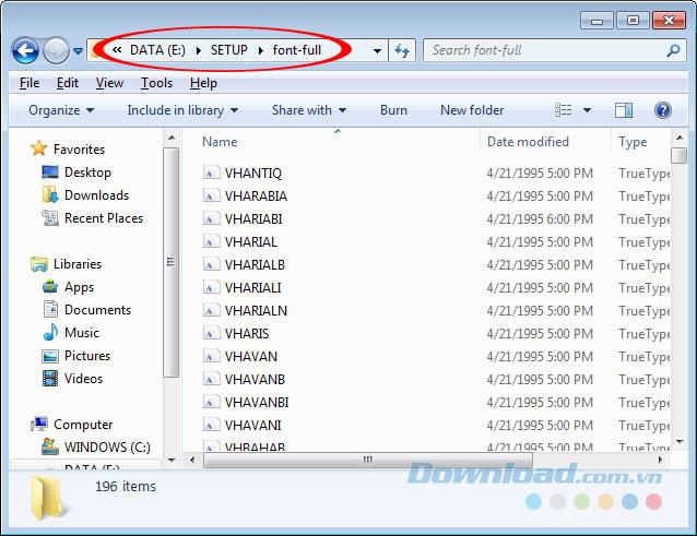 How to add Vietnamese font for Photoshop