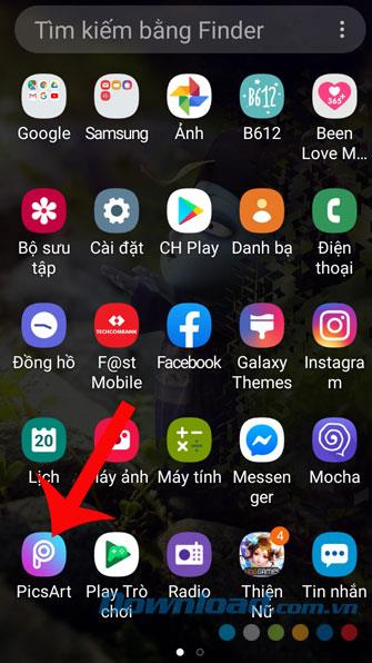 Guide to separating photo background on phone with PicsArt