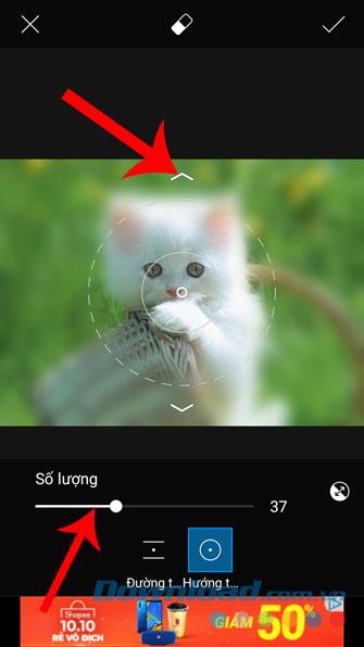 คำแนะนำในการลบรูปภาพด้วย PicsArt