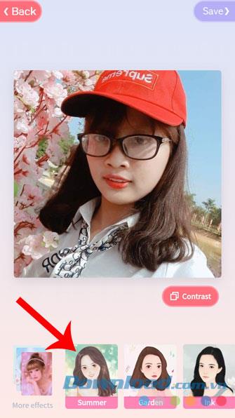 Instructions to create beautiful drawings by Meitu on your phone