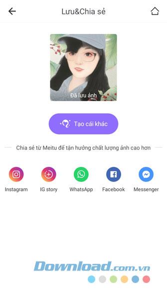 Instructions to create beautiful drawings by Meitu on your phone