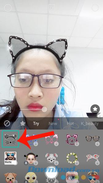 B612でのインストールと写真の撮影の手順