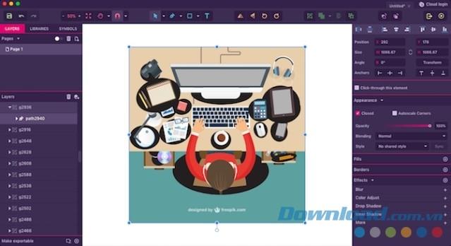 Arahan tentang cara membuka fail AI tanpa Adobe Illustrator