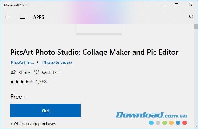 Anweisungen zum Herunterladen und Installieren von PicsArt
