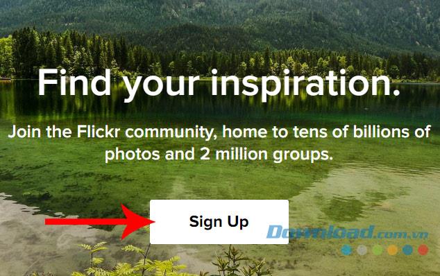 How to create a Flickr account on your computer