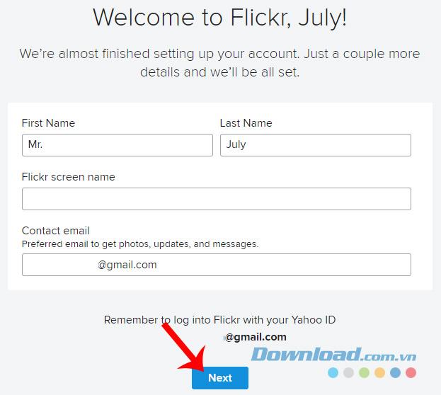 How to create a Flickr account on your computer