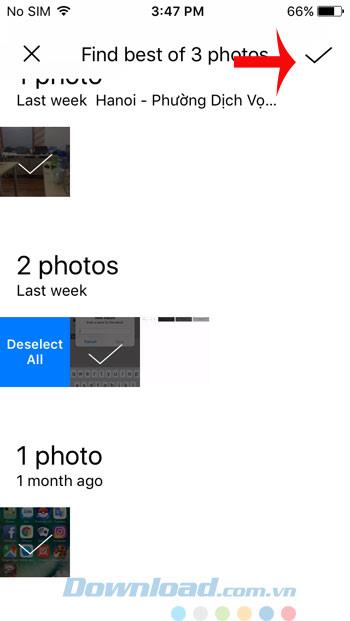 Comment éditer des photos sur iPhone en masse