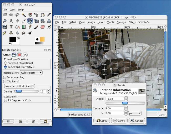 How to use GIMP to edit photos