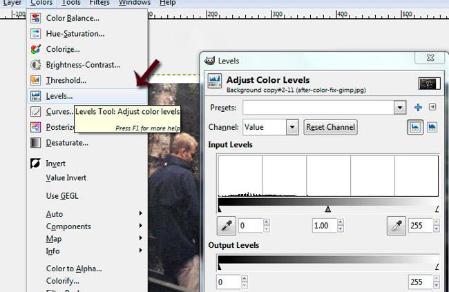 How to use GIMP to edit photos