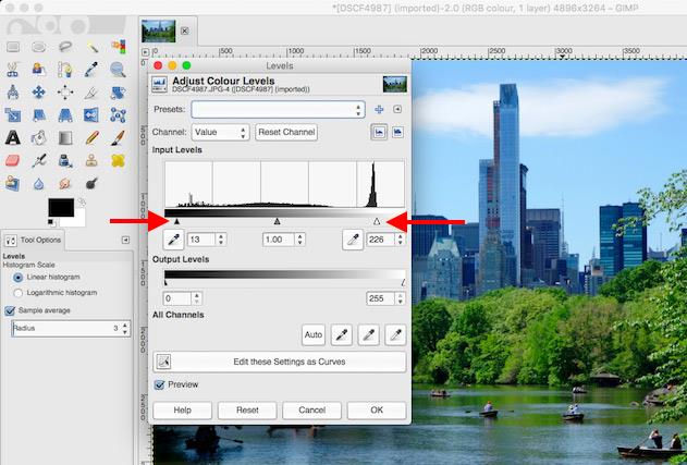 How to use GIMP to edit photos