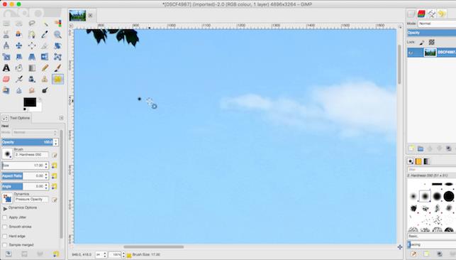 How to use GIMP to edit photos