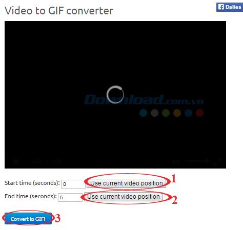 Cara menggunakan alat pengeditan GIF online