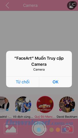 How to use the FaceArt app to create collages with celebrities