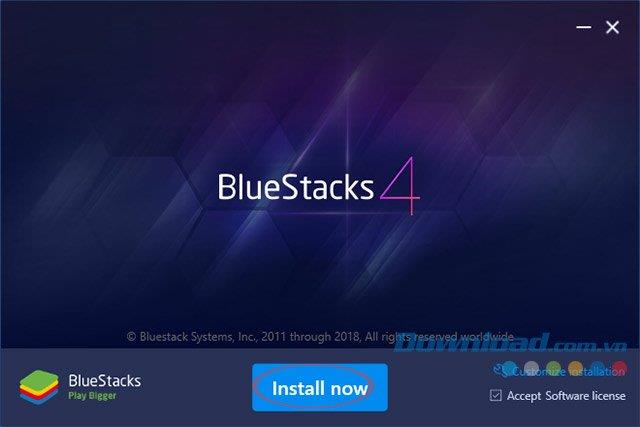 Petunjuk untuk menginstal BlueStacks 4 di komputer
