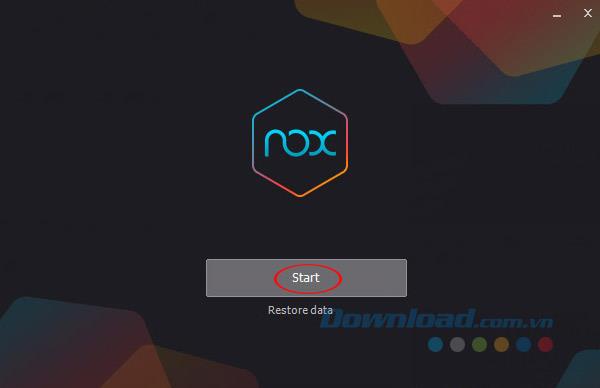 Instructions to install NoxPlayer emulator on the computer