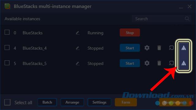 How to restore free space for BlueStacks