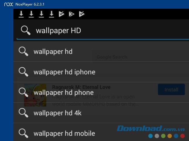 How to download photos, download videos, download software for NoxPlayer emulator