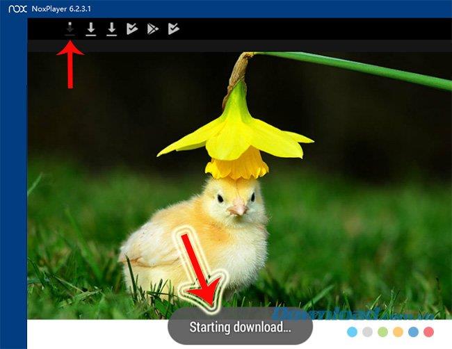 How to download photos, download videos, download software for NoxPlayer emulator