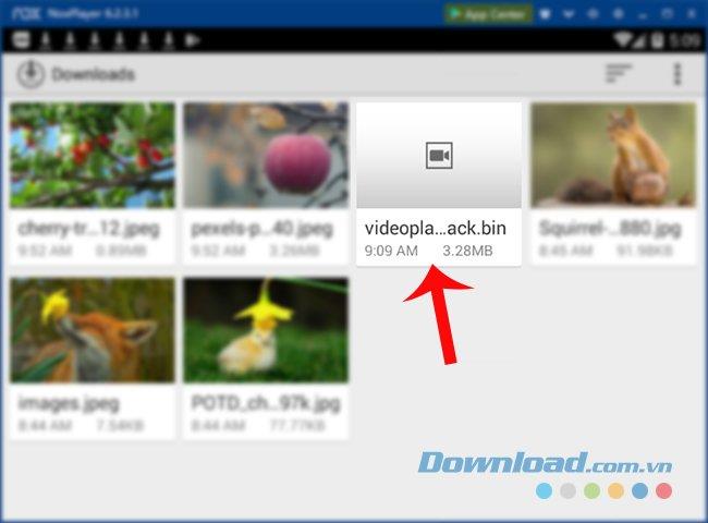 How to download photos, download videos, download software for NoxPlayer emulator