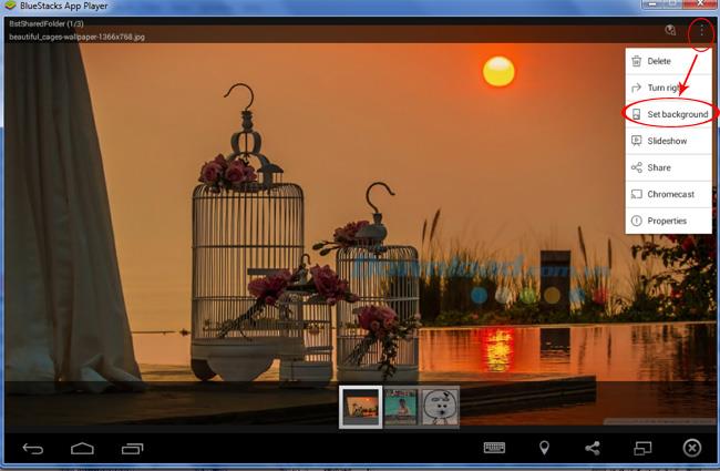 How to upload photos and data from a computer to BlueStacks