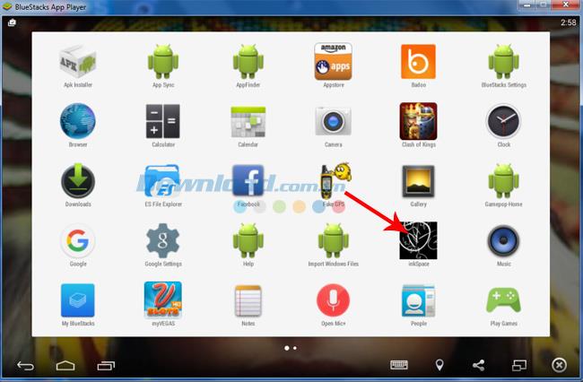 Instructions on how to install the APK file on BlueStacks