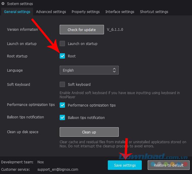 Copy data from the computer to Nox App Player