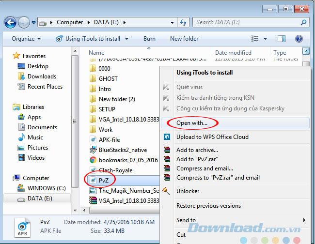 Droid4X एमुलेटर के लिए एपीके फ़ाइल कैसे स्थापित करें