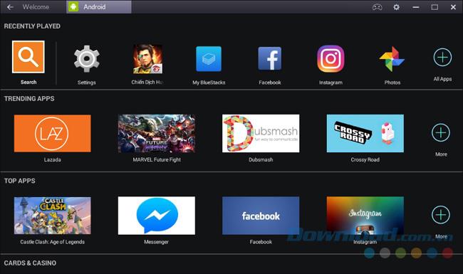 BlueStacks ve Droid4X - Hangi simülatör daha iyidir?