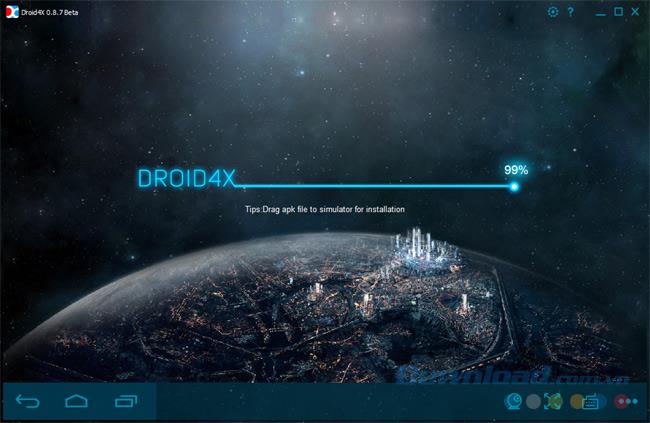Arahan tentang cara memasang Droid4x, emulator Android pada komputer