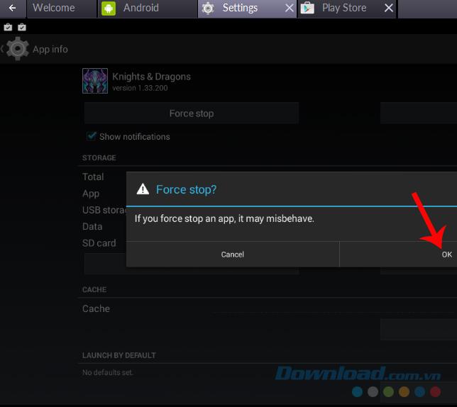 Two ways to delete apps on BlueStacks