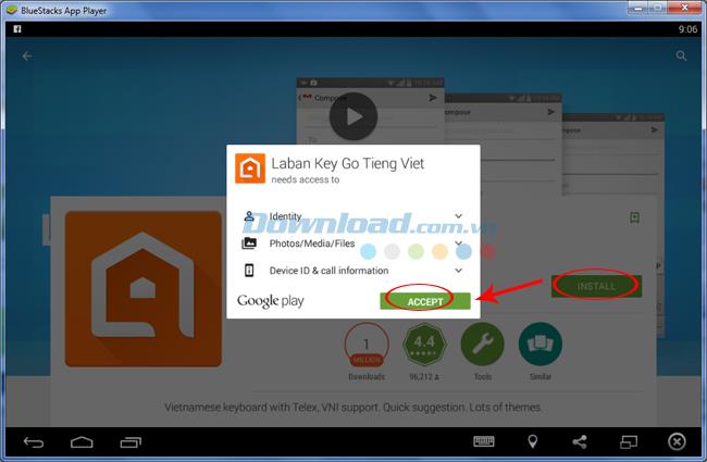 Bagaimana cara menaip Vietnam di BlueStacks?