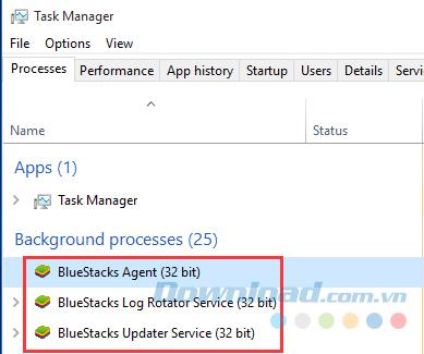 Hapus instalan BlueStacks sepenuhnya di komputer