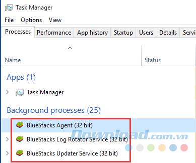 Uninstall BlueStacks completely on the computer