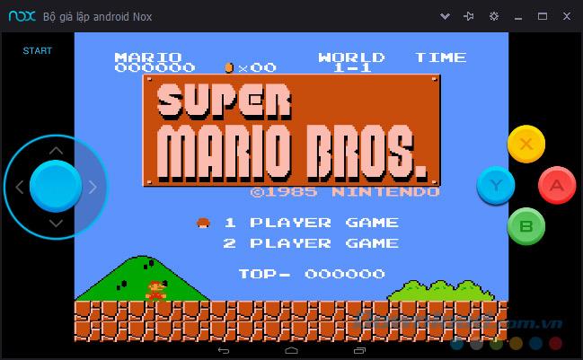 كيف تلعب لعبة Super Mario Bros على محاكي Nox App Player