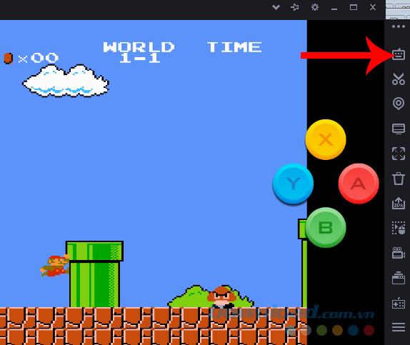 Как играть в игру Super Mario Bros на эмуляторе Nox App Player